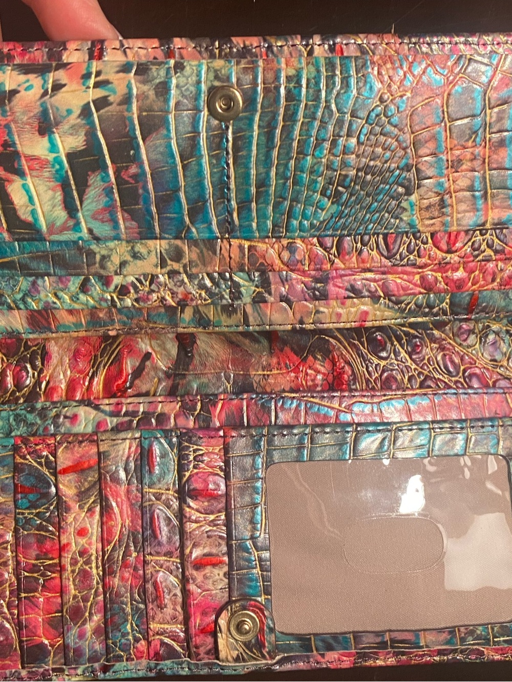 Brahmin small Caroline Shapeshifter and matching Addy wallet, EUC - Picture 8 of 8